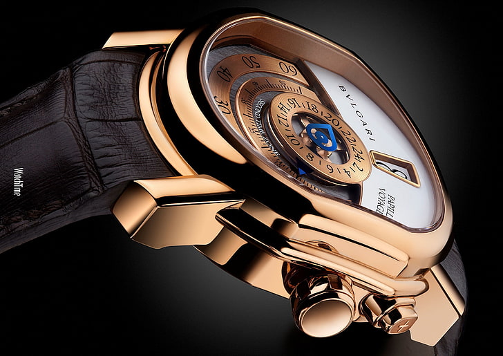 watch, luxury watches, Bulgari, HD wallpaper