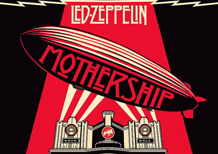 Led Zeppelin Mothership albumomslag, Band (musik), Led Zeppelin, Albumomslag, Hard Rock, HD tapet