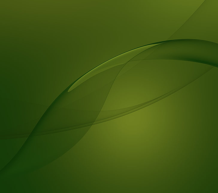 wallpaper warna gradien hijau, Sony, Hijau, Wallpaper, Stock, Xperia, Experience, Wallpaper HD