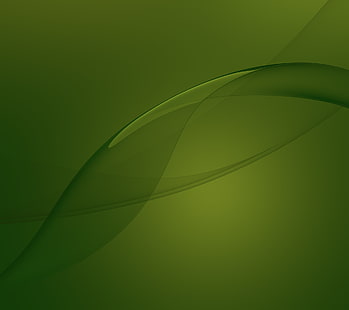 zielona tapeta w kolorze gradientu, Sony, zielona, ​​tapeta, zapas, Xperia, doświadczenie, Tapety HD HD wallpaper
