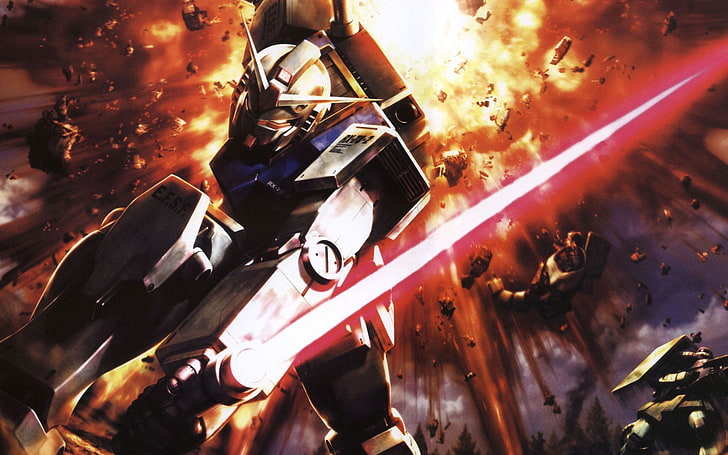 Gundam, Mobile Suit, Mobile Suit Gundam, RX-78 Gundam, HD papel de parede