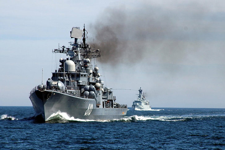 Navi da guerra, Marina russa, Distruttore, Nastoychivyy (610), Sfondo HD