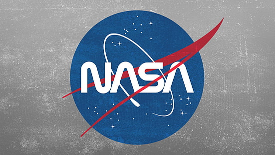 NASA, ciencia, espacio, logo, Fondo de pantalla HD HD wallpaper