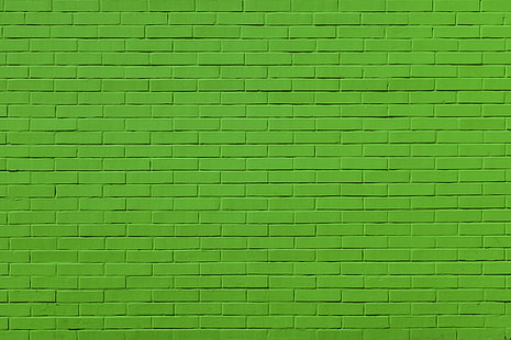 zielony mur z cegły, tło, ściana, kolor, Tapety HD HD wallpaper