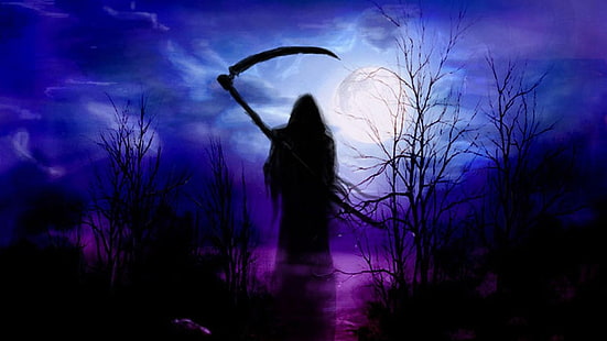 Dark, Grim Reaper, Sfondo HD HD wallpaper
