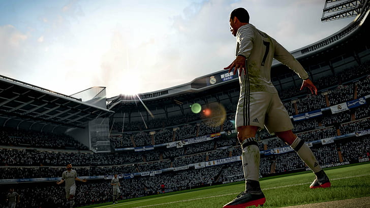 Video Game, FIFA 18, Cristiano Ronaldo, FIFA, Football, HD wallpaper