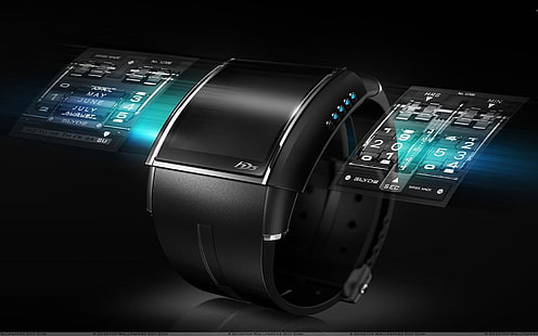 Future Watch, futuro, reloj, alta tecnología, Fondo de pantalla HD HD wallpaper