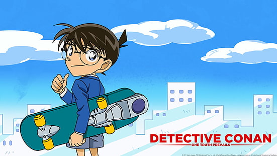 Anime, detektiv Conan, Conan Edogawa, Meitantei Konan, Shinichi Kudo, HD tapet HD wallpaper