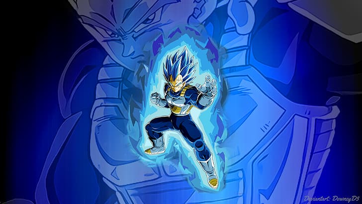 Vegeta Super Saiyan Blue from Dragon Ball Super Anime Wallpaper ID4550