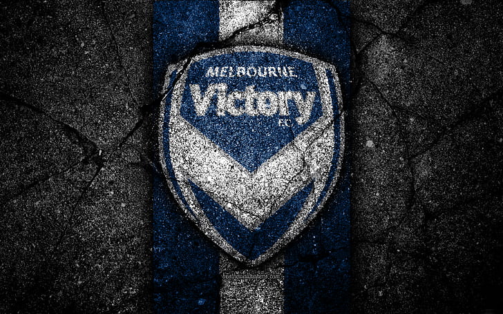 Soccer, Melbourne Victory FC, Emblem, Logo, HD wallpaper