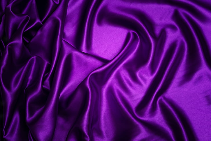 лилаво, фон, коприна, плат, гънки, текстура, HD тапет