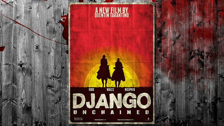 koboi, Django, tidak dirantai, barat, Wallpaper HD
