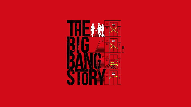 The Big Bang Story logo, The Big Bang Theory, TV, HD wallpaper