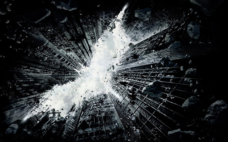 Kara Şövalye Yükseliyor Film, Batman, Batman 2012, Kara Şövalye, HD masaüstü duvar kağıdı