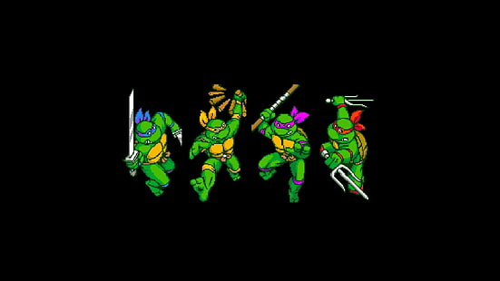 teenage mutant ninja turtles iv turtles in time, HD wallpaper HD wallpaper