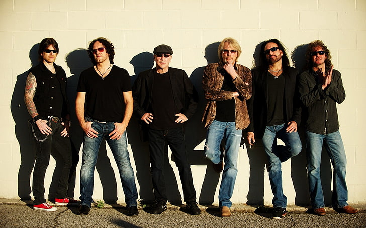 6-köpfige Boyband, Thin Lizzy, Band, Mitglieder, Wall, Sun., HD-Hintergrundbild