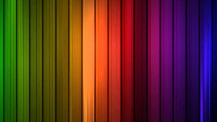 Abstract, Rainbow, Digital Art, Colorful, abstract, rainbow, digital art, colorful, HD wallpaper