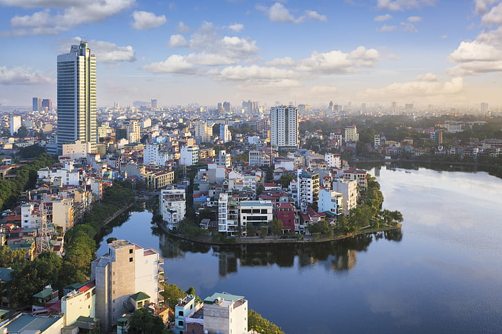 Asien, Ciudad, Hanoi, Vietnam, HD-Hintergrundbild