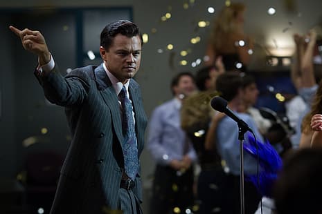 film, aktor, film, Leonardo DiCaprio, wilk z Wall Street, Jordan Belfort, wilk z Wall Street, Tapety HD HD wallpaper