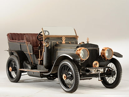 10 6 liter, 1907, daimler, retro, tourer, typ tp45, HD tapet HD wallpaper