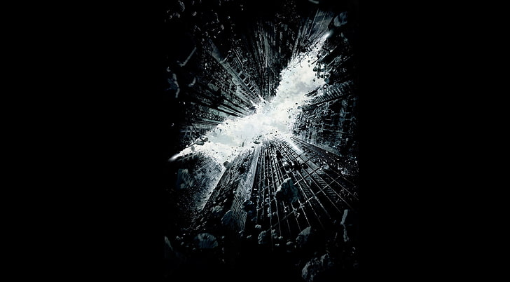 Dark Knight Rises Basic, fondo de pantalla de Batman Dark Knight Risers, Películas, Batman, 2012, el caballero oscuro se levanta, Fondo de pantalla HD