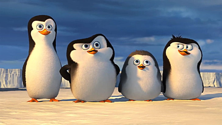Film, Pingwiny z Madagaskaru, Tapety HD