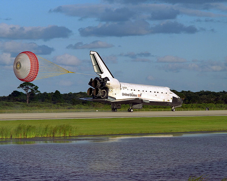 Raumfähren, Flugzeuge, Kennedy Space Center, NASA, Space Shuttle Atlantis, HD-Hintergrundbild