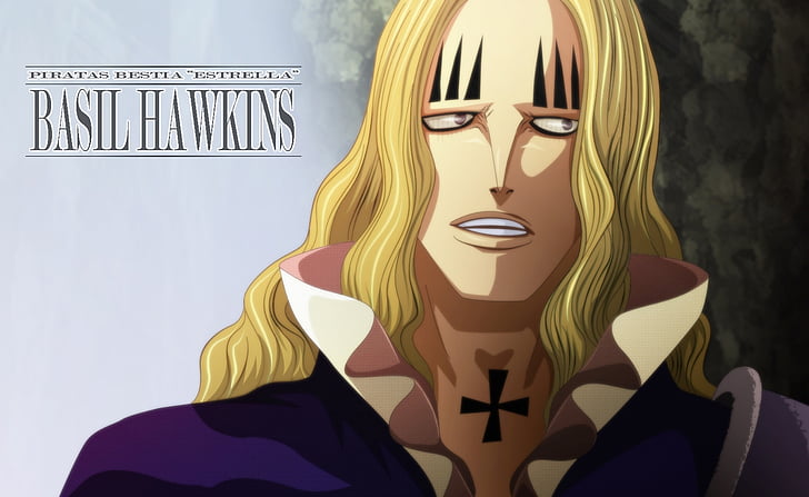 Anime, One Piece, Basil Hawkins, HD-Hintergrundbild