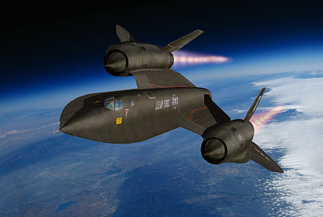 Aviones militares, Lockheed SR-71 Blackbird, Lockheed Sr71, Fondo de pantalla HD HD wallpaper
