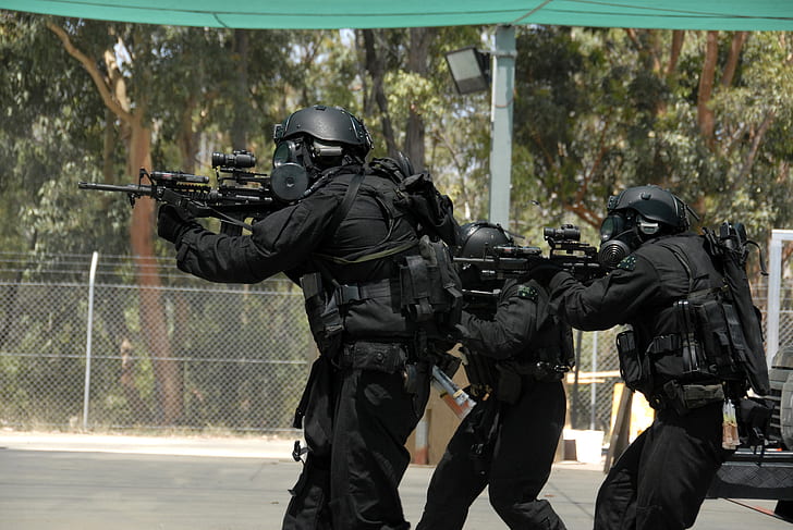 Военни, SWAT, Специални сили, HD тапет