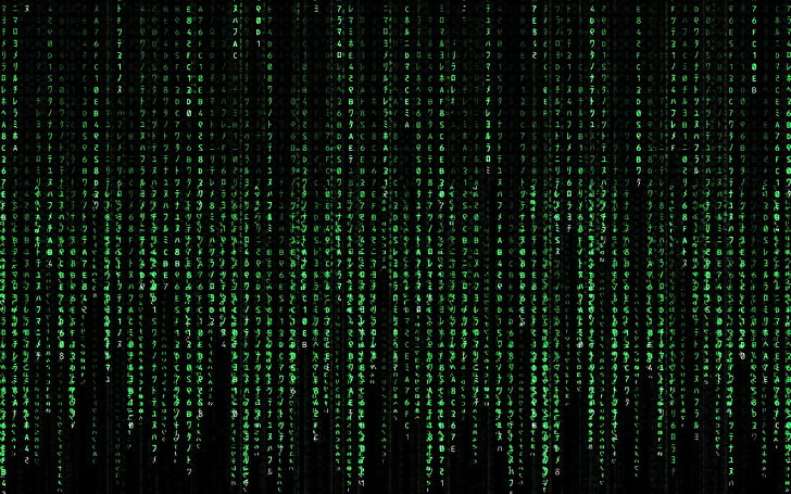 Matrix digital wallpaper, The Matrix, HD wallpaper