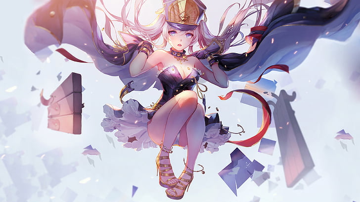 Hatsune Miku, Vocaloid, 4K, HD wallpaper
