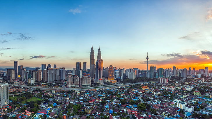 Kampung Baru, Kuala Lumpur, Malaysia, Kampung Baru, Kuala Lumpur, Malaysia, HD-Hintergrundbild